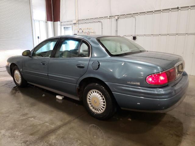 1G4HR54K01U300340 - 2001 BUICK LESABRE LIMITED BLUE photo 2