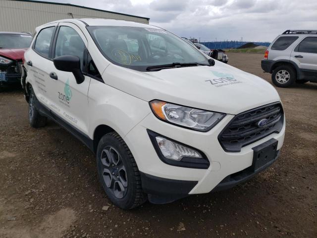 MAJ6P1SL4JC224106 - 2018 FORD ECOSPORT S WHITE photo 1