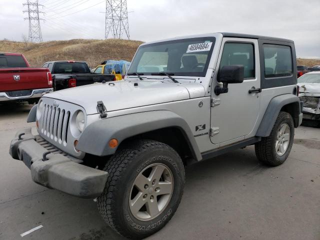 1J4FA24158L653076 - 2008 JEEP WRANGLER X SILVER photo 1