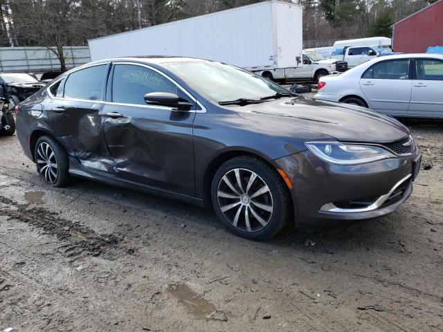 1C3CCCEG7FN686985 - 2015 CHRYSLER 200 C GRAY photo 4