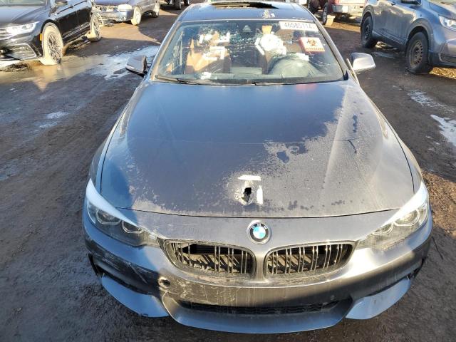 WBA4J7C59JBH14732 - 2018 BMW 440XI GRAN COUPE GRAY photo 5