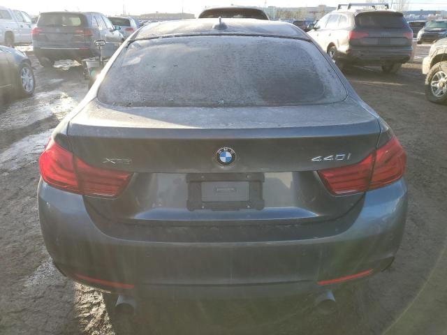 WBA4J7C59JBH14732 - 2018 BMW 440XI GRAN COUPE GRAY photo 6