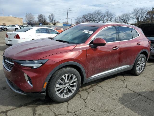 LRBAZLR47ND162627 - 2022 BUICK ENVISION PREFERRED RED photo 1