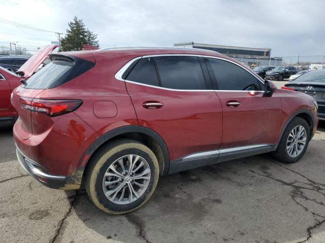 LRBAZLR47ND162627 - 2022 BUICK ENVISION PREFERRED RED photo 3