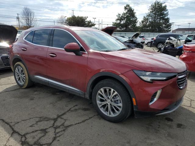 LRBAZLR47ND162627 - 2022 BUICK ENVISION PREFERRED RED photo 4