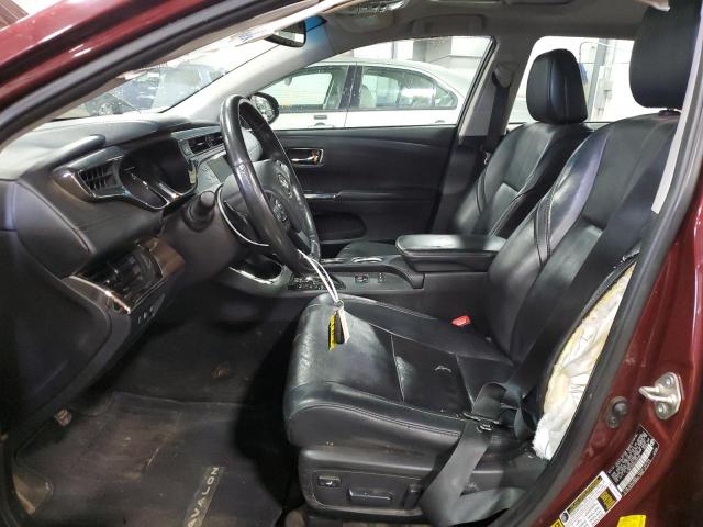 4T1BK1EB3EU135780 - 2014 TOYOTA AVALON BASE 勃艮第红 照片 7