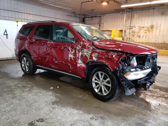 1C4RDJDG1FC851286 - 2015 DODGE DURANGO LIMITED RED photo 4