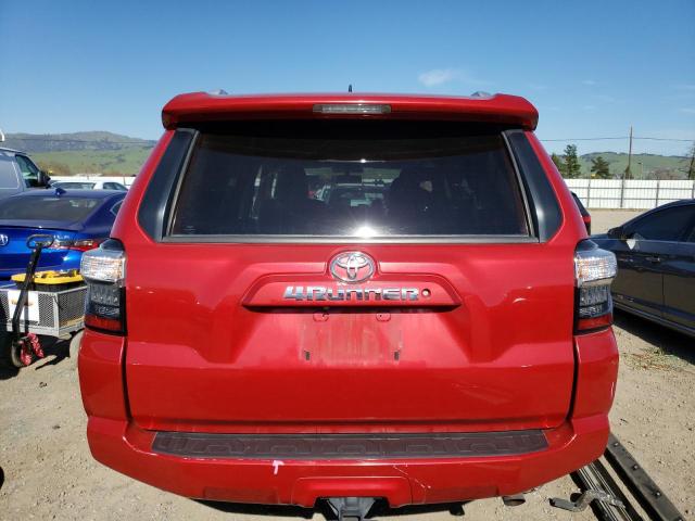 JTEBU5JR3G5342378 - 2016 TOYOTA 4RUNNER SR5/SR5 PREMIUM RED photo 6