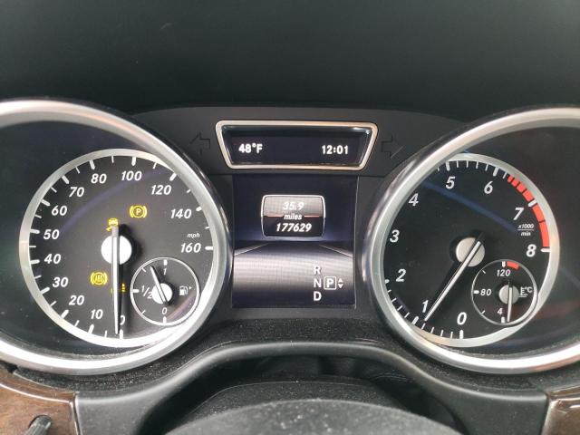 4JGDA5HBXEA355143 - 2014 MERCEDES-BENZ ML 350 4MATIC BLACK photo 9