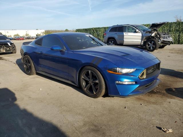 1FA6P8TH9J5116622 - 2018 FORD MUSTANG BLUE photo 4