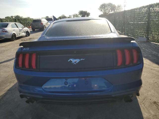 1FA6P8TH9J5116622 - 2018 FORD MUSTANG BLUE photo 6