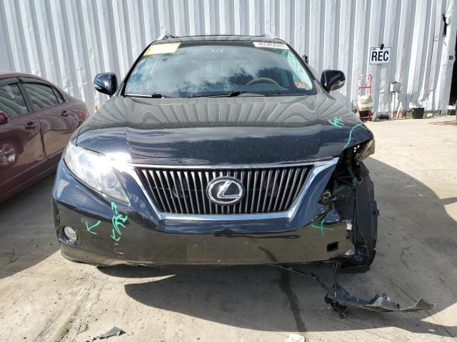 2T2BK1BA5CC123152 - 2012 LEXUS RX 350 BLACK photo 5