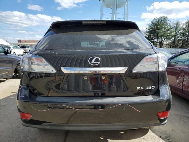 2T2BK1BA5CC123152 - 2012 LEXUS RX 350 BLACK photo 6