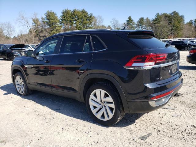 1V2HE2CA2MC203432 - 2021 VOLKSWAGEN ATLAS CROS SE Noir photo 2