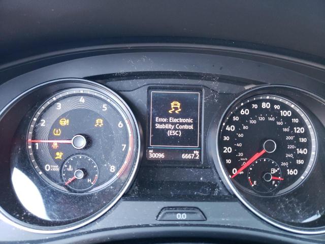 1V2HE2CA2MC203432 - 2021 VOLKSWAGEN ATLAS CROS SE Noir photo 9