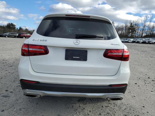 WDC0G4KB4KF669206 - 2019 MERCEDES-BENZ GLC 300 4MATIC WHITE photo 6