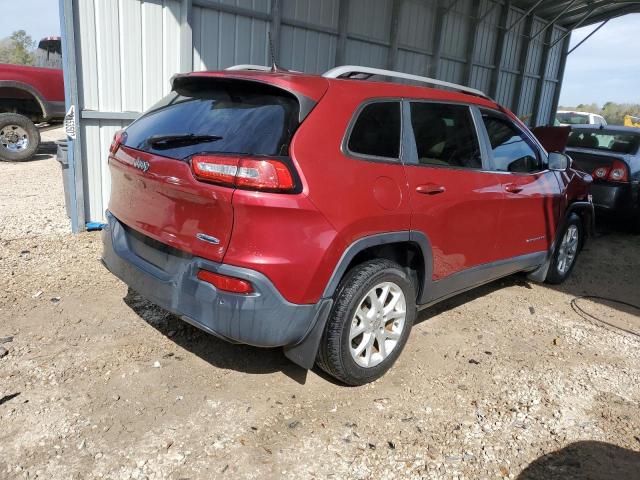 1C4PJLCB8GW371098 - 2016 JEEP CHEROKEE LATITUDE BURGUNDY photo 3