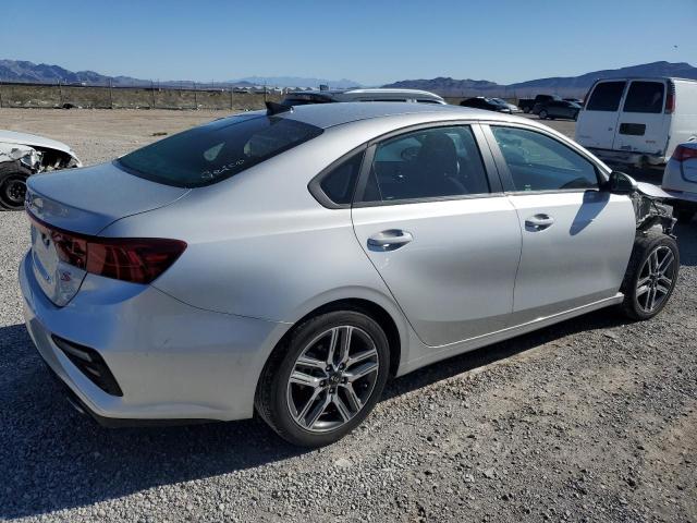 3KPF34AD7KE023084 - 2019 KIA FORTE GT LINE SILVER photo 3