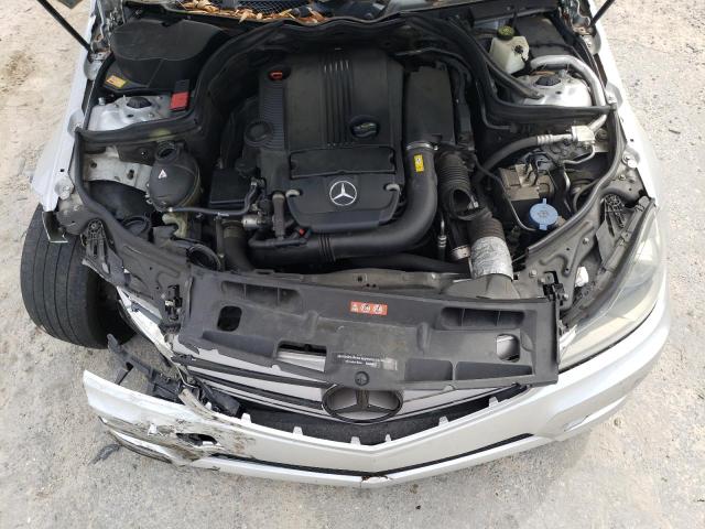 WDDGF4HB2EA953665 - 2014 MERCEDES-BENZ C 250 SILVER photo 11