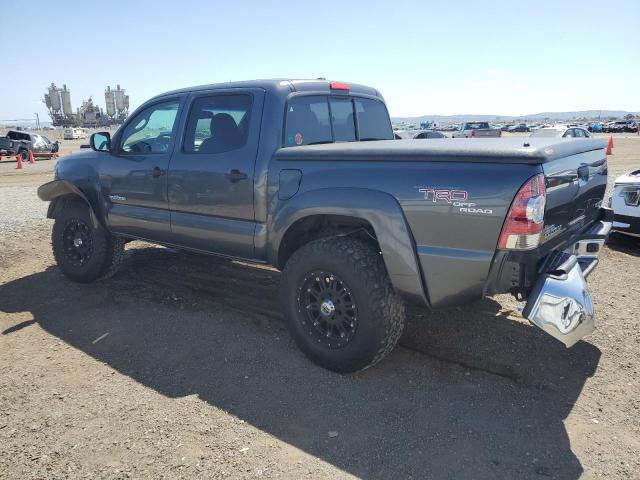 5TELU4EN3AZ686419 - 2010 TOYOTA TACOMA DOUBLE CAB GRAY photo 2