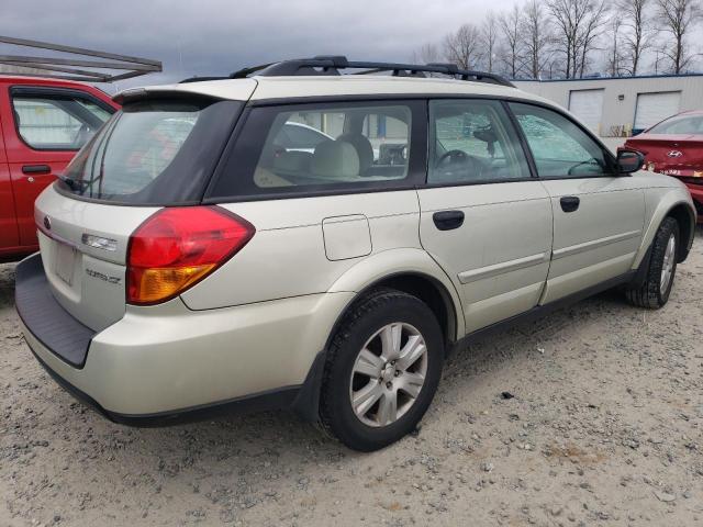 4S4BP61C157343376 - 2005 SUBARU LEGACY OUTBACK 2.5I GOLD photo 3