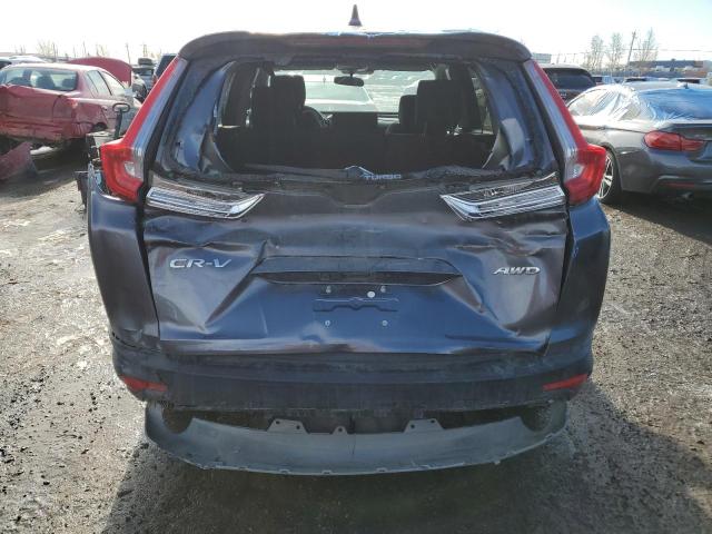 2HKRW2H22KH107760 - 2019 HONDA CR-V LX GRAY photo 6