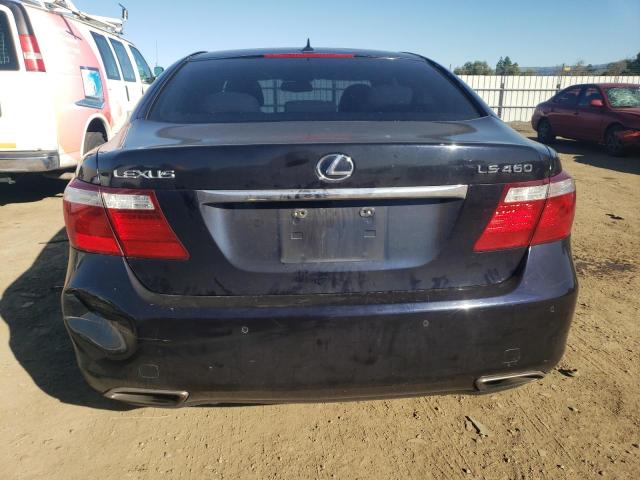 JTHBL46F375043696 - 2007 LEXUS LS 460 BLUE photo 6