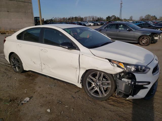 3KPF34AD9LE145821 - 2020 KIA FORTE GT LINE WHITE photo 4