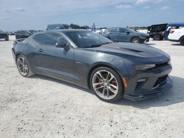 1G1FH1R75H0160257 - 2017 CHEVROLET CAMARO SS GRAY photo 4