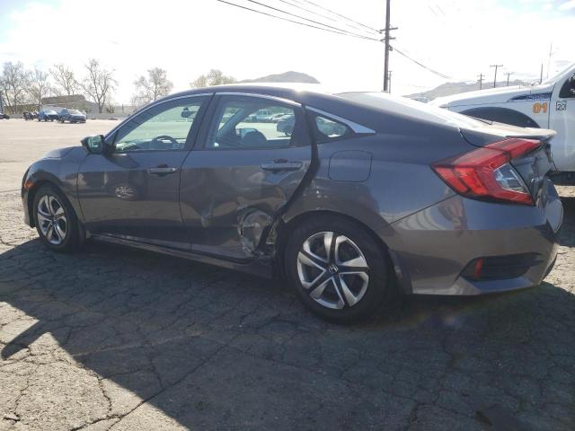 2HGFC2F54GH526008 - 2016 HONDA CIVIC LX GRAY photo 2