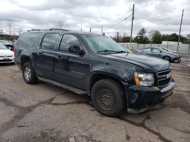 1GNSKJE76ER230957 - 2014 CHEVROLET SUBURBAN K1500 LT BLACK photo 4