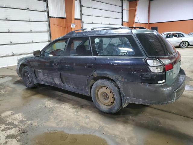 4S3BH685547622417 - 2004 SUBARU LEGACY OUTBACK LIMITED BLACK photo 2