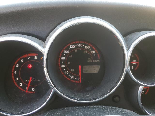 2T1KR32E25C888837 - 2005 TOYOTA COROLLA MA XR BLACK photo 9