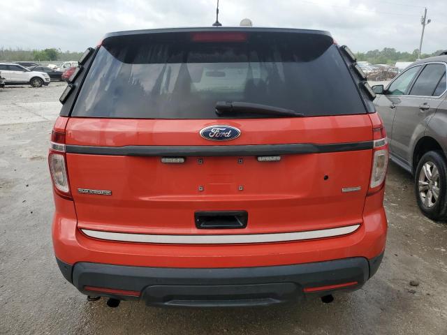 1FM5K8AR2DGB00122 - 2013 FORD EXPLORER POLICE INTERCEPTOR RED photo 6