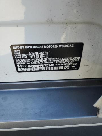WBY73AW05PFN75140 - 2023 BMW I4 EDRIVE 40 Ақ фото 13