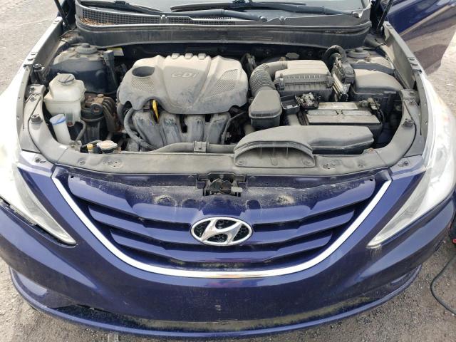 5NPEB4AC8CH491389 - 2012 HYUNDAI SONATA GLS BLUE photo 11