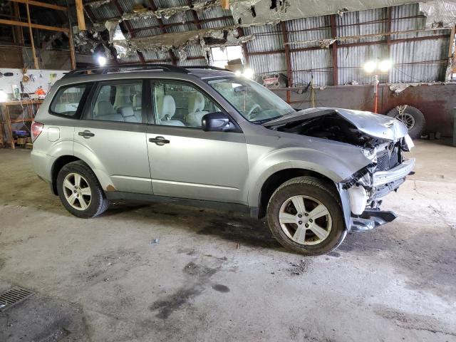 JF2SH6BC7AH773175 - 2010 SUBARU FORESTER XS GRAY photo 4