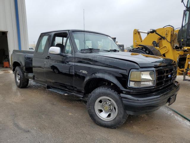 1FTEX15H5NKB19244 - 1992 FORD F150 BLACK photo 4