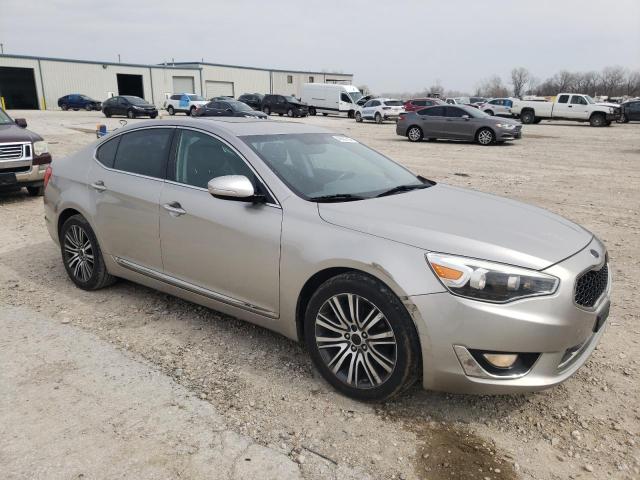 KNALN4D70E5128369 - 2014 KIA CADENZA PREMIUM GRAY photo 4