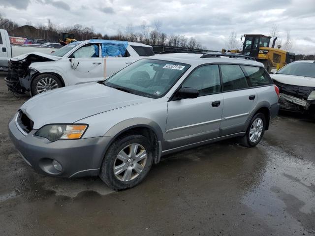 4S4BP61C257387631 - 2005 SUBARU LEGACY OUTBACK 2.5I SILVER photo 1