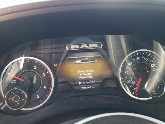 3C6UR5DL9NG222507 - 2022 RAM 2500 BIG HORN/LONE STAR GRAY photo 9