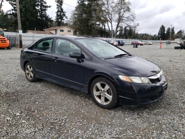 2HGFA16659H343163 - 2009 HONDA CIVIC LX-S Սև լուսանկար 4