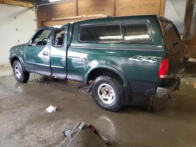 1FTRX18L31NB60627 - 2001 FORD F150 GREEN photo 2