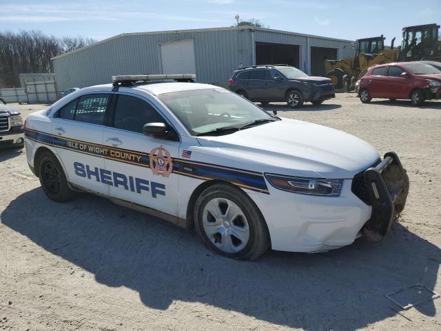 1FAHP2MK2HG140162 - 2017 FORD TAURUS POLICE INTERCEPTOR WHITE photo 4