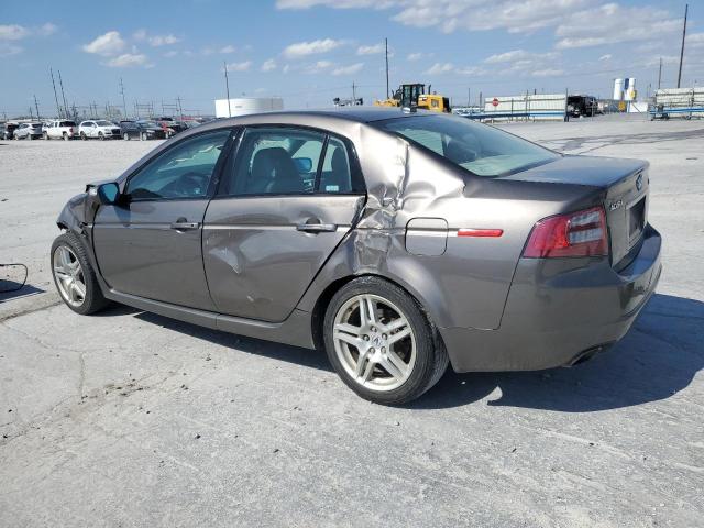 19UUA66297A003883 - 2007 ACURA TL GRAY photo 2