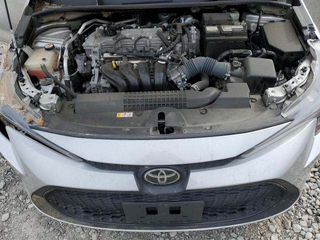 JTDEPMAE3MJ151997 - 2021 TOYOTA COROLLA LE ვერცხლისფერი ფოტო 11