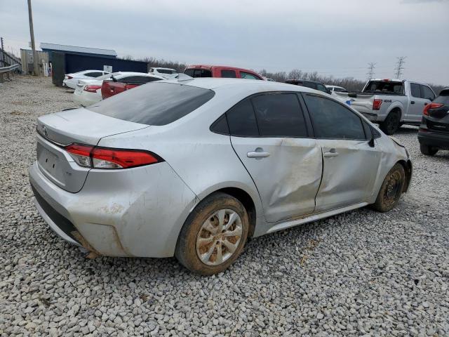 JTDEPMAE3MJ151997 - 2021 TOYOTA COROLLA LE ვერცხლისფერი ფოტო 3