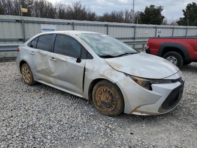 JTDEPMAE3MJ151997 - 2021 TOYOTA COROLLA LE ვერცხლისფერი ფოტო 4