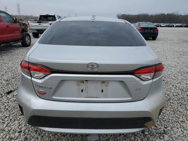 JTDEPMAE3MJ151997 - 2021 TOYOTA COROLLA LE ვერცხლისფერი ფოტო 6