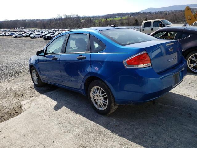 1FAHP3FN9AW258136 - 2010 FORD FOCUS SE BLUE photo 2